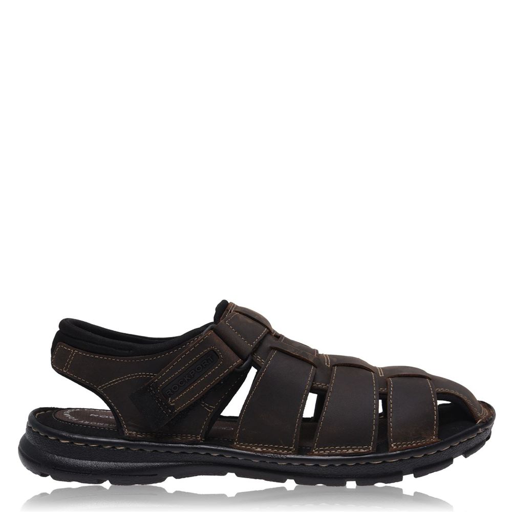 Rockport Fishermen - Mens Sandals - Brown - NZ (IPZ-613572)